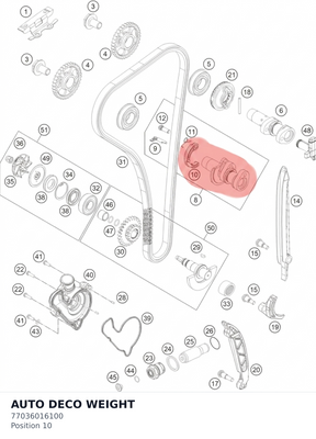 Diagram preview: AUTO DECO WEIGHT (77036016100)
