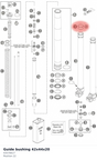 Diagram preview: Guide bushing 42x44x20 (43570617)