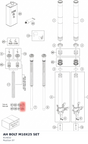Diagram preview: AH BOLT M10X25 SET (R14032)