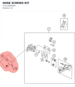 Diagram preview: HOSE SCREWS KIT (47213084000)