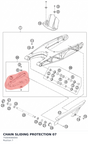 Diagram preview: CHAIN SLIDING PROTECTION    07 (75004066000)