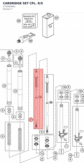 Diagram preview: CARDRIDGE SET CPL. R/S (57430049S1)