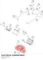 Diagram preview: ELECTRICAL COMPARTMENT (A62611056000)