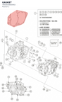 Diagram preview: GASKET (79430039000M02)