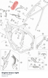 Diagram preview: Engine brace right (5170311400001S)