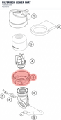 Diagram preview: FILTER BOX LOWER PART (72006001000)