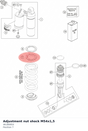 Diagram preview: Adjustment nut shock M54x1,5 (46180855)