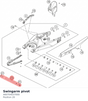 Diagram preview: Swingarm pivot (A60704037000)