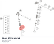 Diagram preview: SEAL STEM VALVE (96236027000)