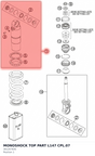 Diagram preview: MONOSHOCK TOP PART L147 CPL.07 (36120783S)