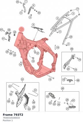 Diagram preview: Frame 793T2 (7930310100033)