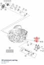 Diagram preview: Oil pressure spring (61438026000)