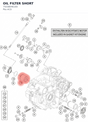 Diagram preview: OIL FILTER SHORT (75038046100)