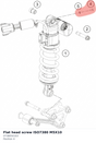 Diagram preview: Flat head screw ISO7380 M5X10 (0738050103)