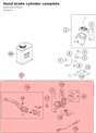 Diagram preview: Hand brake cylinder complete (6201310110030)