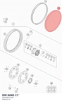 Diagram preview: RIM BAND 21'' (C60309073100)