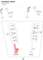 Diagram preview: EXHAUST VALVE (A46036031000)