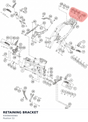 Diagram preview: RETAINING BRACKET (93006040060)