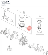Diagram preview: CIRCLIP (79430174000)