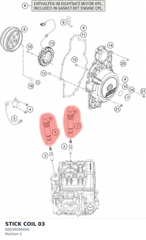 Diagram preview: STICK COIL                  03 (60039006000)