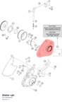 Diagram preview: Stator cpl. (93739004000)