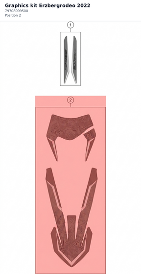Diagram preview: Graphics kit Erzbergrodeo 2022 (79708099500)