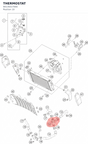 Diagram preview: THERMOSTAT (90135017000)