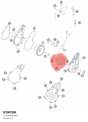 Diagram preview: STATOR (77539004000)
