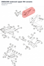Diagram preview: ENDU390 seatcowl upper RH ceramic (A60308019020ABA)