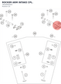 Diagram preview: ROCKER ARM INTAKE CPL. (78036060044)