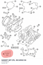 Diagram preview: GASKET SET CPL. 85/105SX 04 (47030099100)