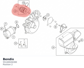 Diagram preview: Bendix (55140026300)