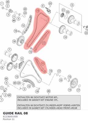 Diagram preview: GUIDE RAIL                  08 (61236001000)