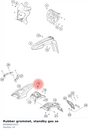 Diagram preview: Rubber grommet, standby gas se (60006001023)