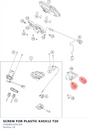 Diagram preview: SCREW FOR PLASTIC K45X12 T20 (C0000814501200)