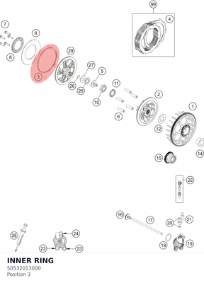 Diagram preview: INNER RING (50532013000)