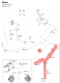 Diagram preview: Hose (61615025033)