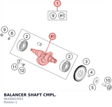 Diagram preview: BALANCER SHAFT CMPL. (94330057033)