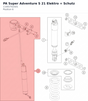 Diagram preview: PA Super Adventure S 21 Elektro + Schutz (11001T02S01)