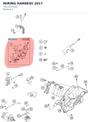 Diagram preview: WIRING HARNESS 2017 (79211075200)