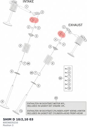 Diagram preview: SHIM D 10/2,10              03 (60036035210)