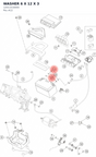Diagram preview: WASHER 6 X 12 X 3 (12011016000)