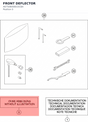 Diagram preview: FRONT DEFLECTOR (A67508008033CBA)