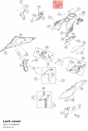 Diagram preview: Lock cover (A60711068000)