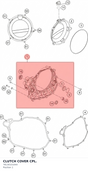 Diagram preview: CLUTCH COVER CPL. (78130101044)