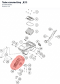 Diagram preview: Tube connecting _E25 (93306826000)