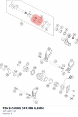 Diagram preview: TENSIONING SPRING 0,8MM (56534013100)