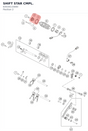 Diagram preview: SHIFT STAR CMPL. (63534115000)