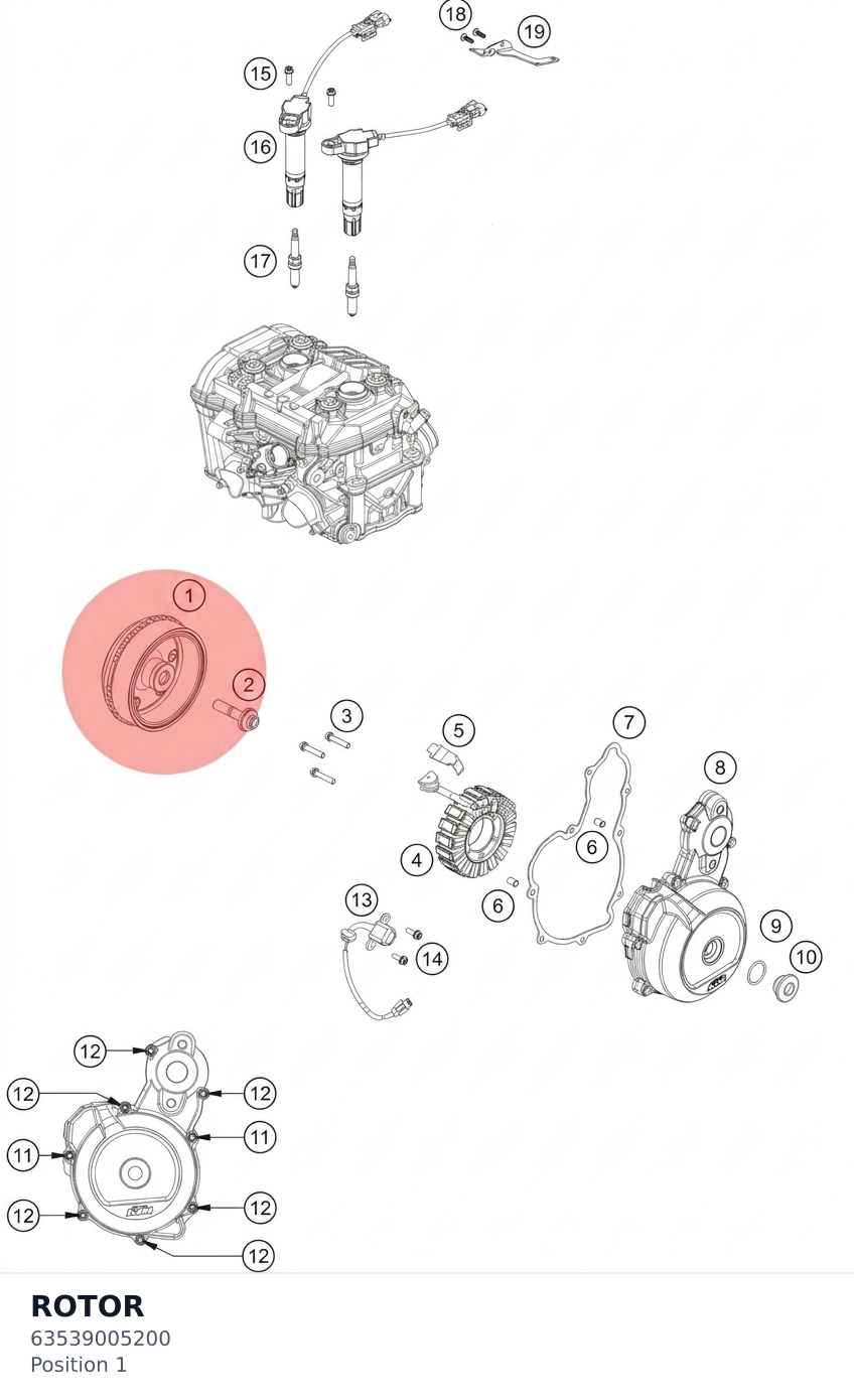 Diagram preview: ROTOR (63539005200)