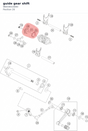 Diagram preview: guide gear shift (96034015000)